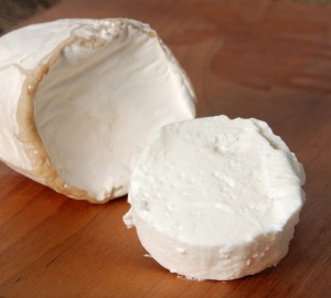 Don't think of it as cheese from a goat.  