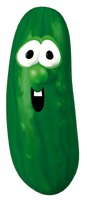 My nephew's favorite cucumber--Larry!!!