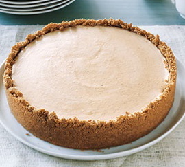 Sinful cheesecake, pre chocolate drizzles