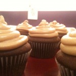 Espresso Dark Brownie Cupcakes 