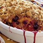 Blueberry Peach Crumble
